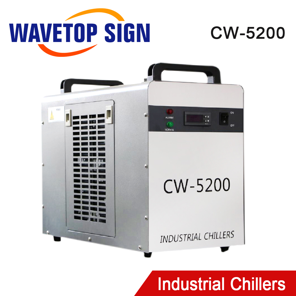 Laser Industrial Chiller - Resfriador de Água Industrial WaveTopSign CW-5200