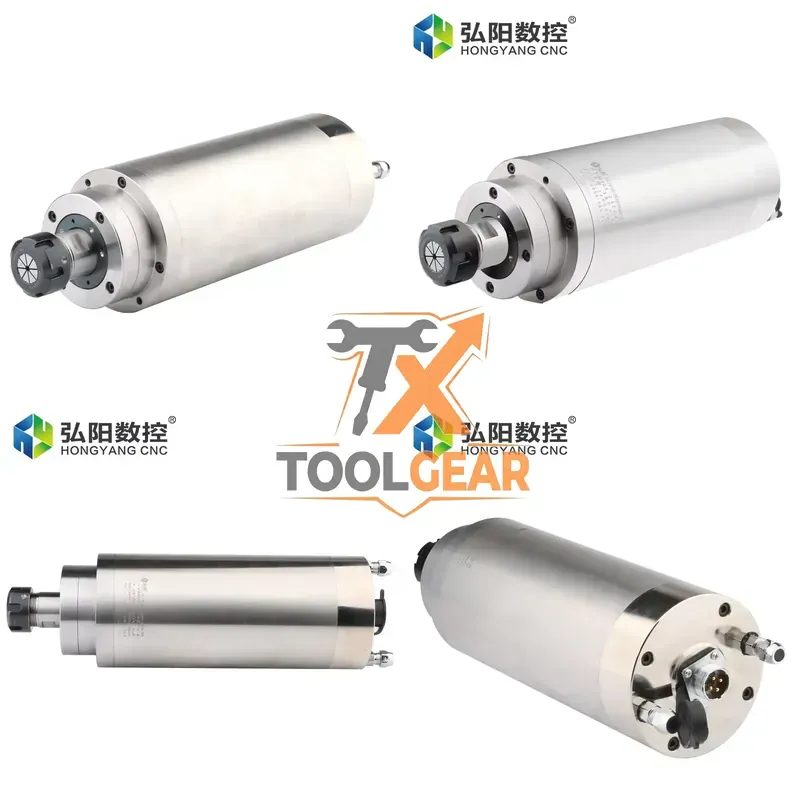 Motor Spindle HYCNC 3.2kw Refr - Cnc Spindle Motor avaliação e preço